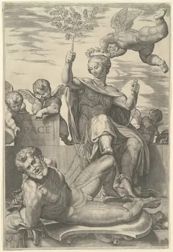 Allegory of Peace, by Domenico Tibaldi