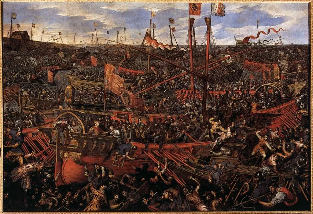 Battle of Salvore, by Domenico Tintoretto