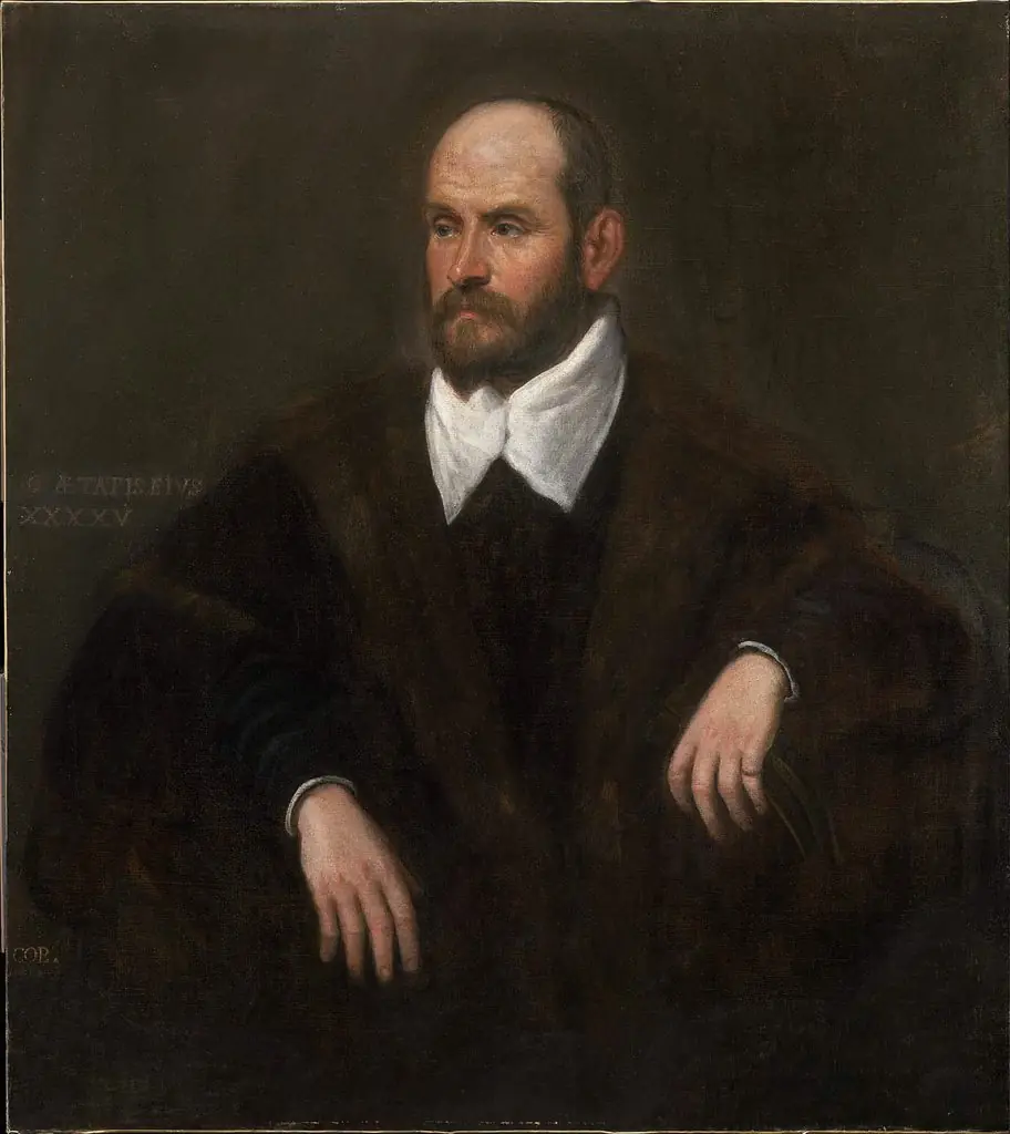 Portrait of a Man, by Domenico Tintoretto