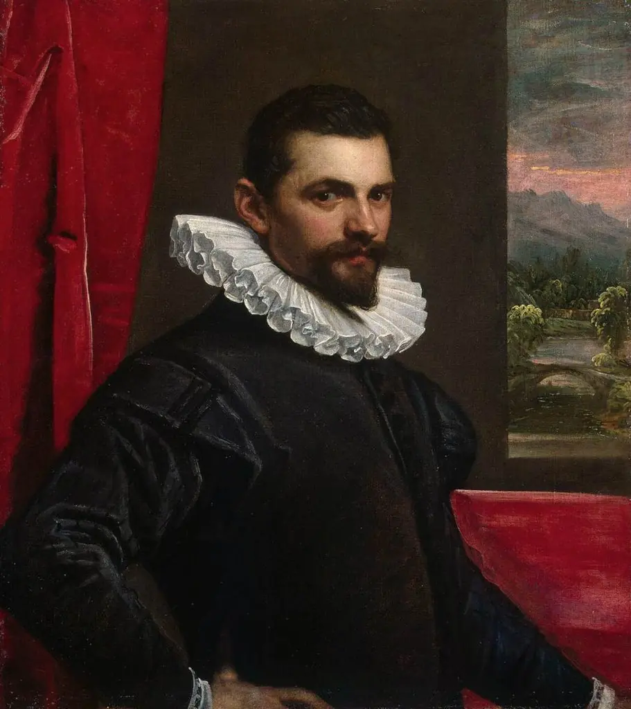 Portrait of a Man (Francesco Bassano?), by Domenico Tintoretto