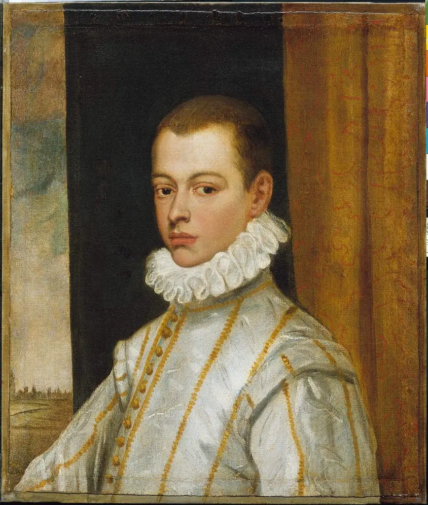 Portrait of a Young Man, by Domenico Tintoretto