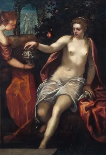 Susanna, by Domenico Tintoretto