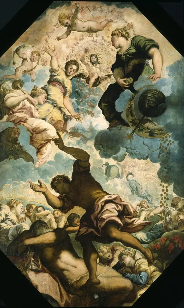 The Dreams of Men, by Domenico Tintoretto