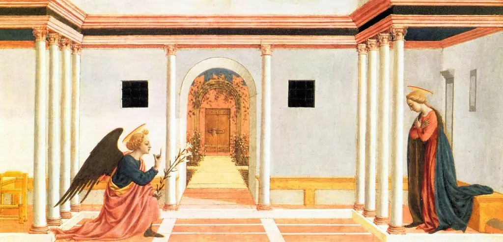 The Annunciation, by Domenico Veneziano