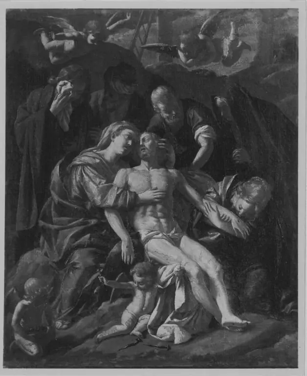 Lamentation of Christ, by Domenico Zanetti