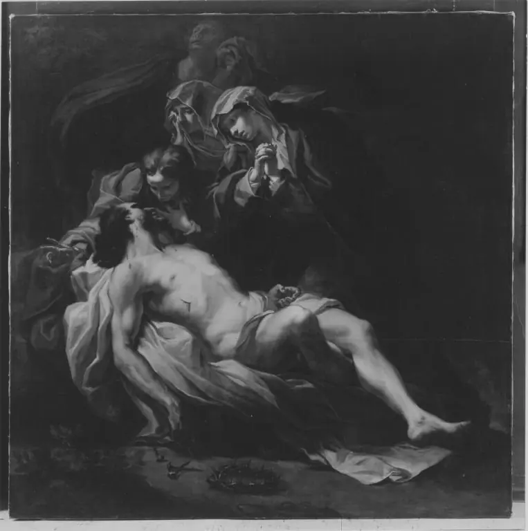 Lamentation of Christ, by Domenico Zanetti