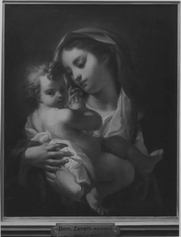 Madonna and Child, by Domenico Zanetti