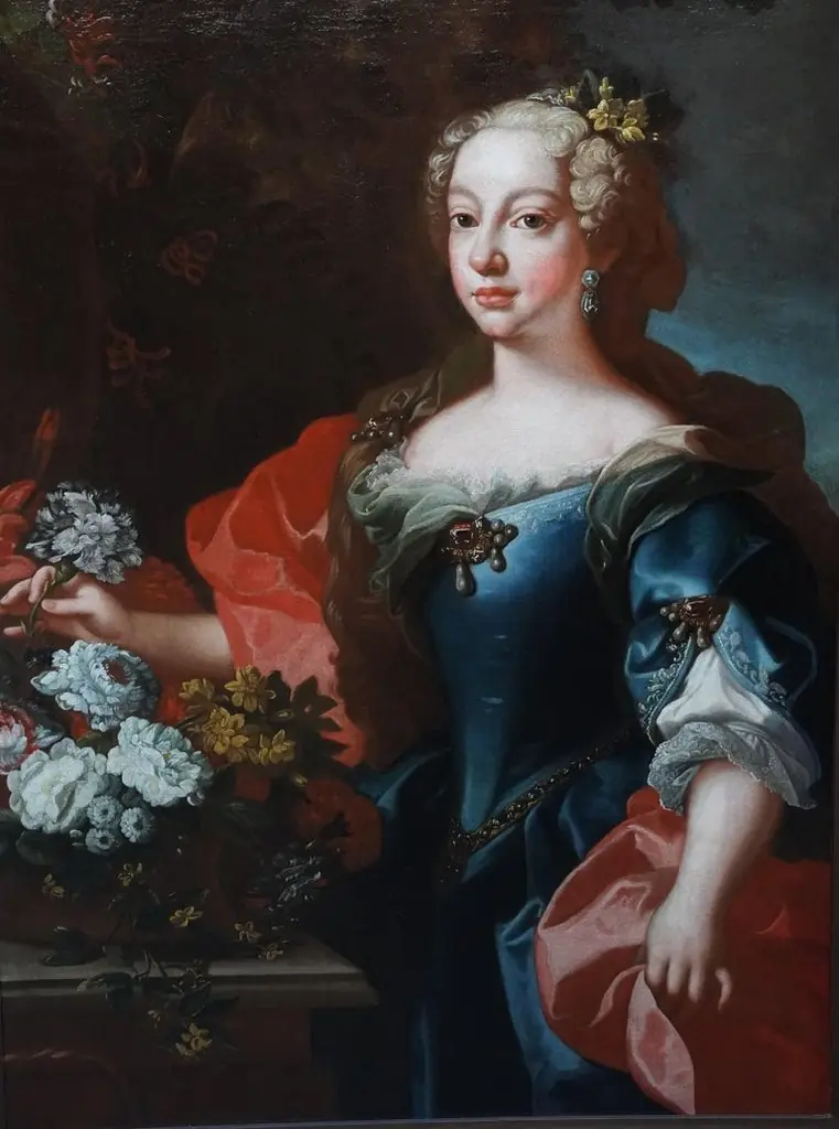 Portrait of Mariana Victoria of Spain, by Domingo Maria Sanni