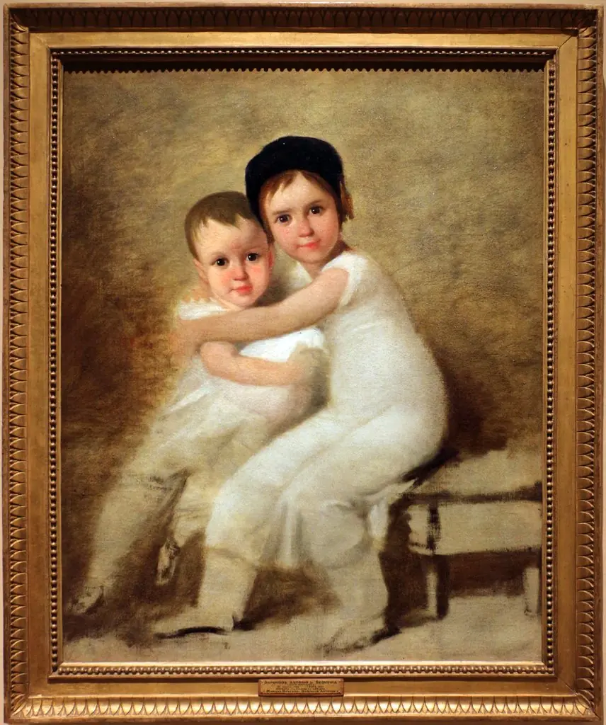 Portrait of Domingos and Mariana Benedita Vitória de Sequeira, by Domingos Sequeira