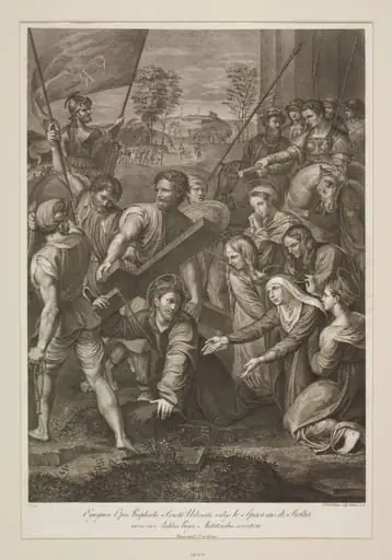 Christ Bearing the Cross, by Dominico Cunego