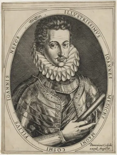 Giovanni de' Medici, by Dominicus Custos
