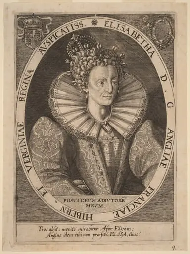 Queen Elizabeth, by Dominicus Custos