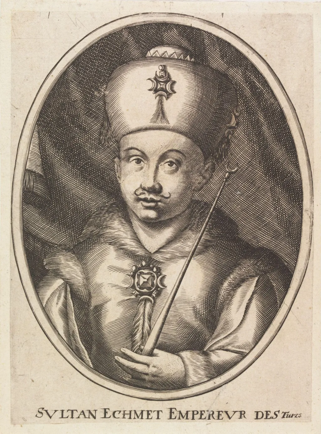Turkish sultans, sultanas and other historical figures, by Dominicus Custos