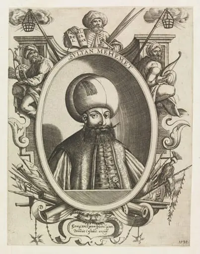 Turkish sultans, sultanas and other historical figures, by Dominicus Custos