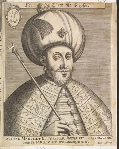 Turkish sultans, sultanas and other historical figures, by Dominicus Custos