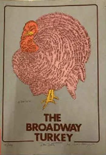 Print of The Broadway Turkey, by Don Nute