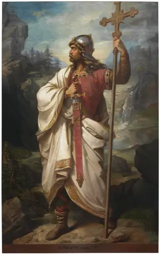 Don Pelayo rey de Asturias