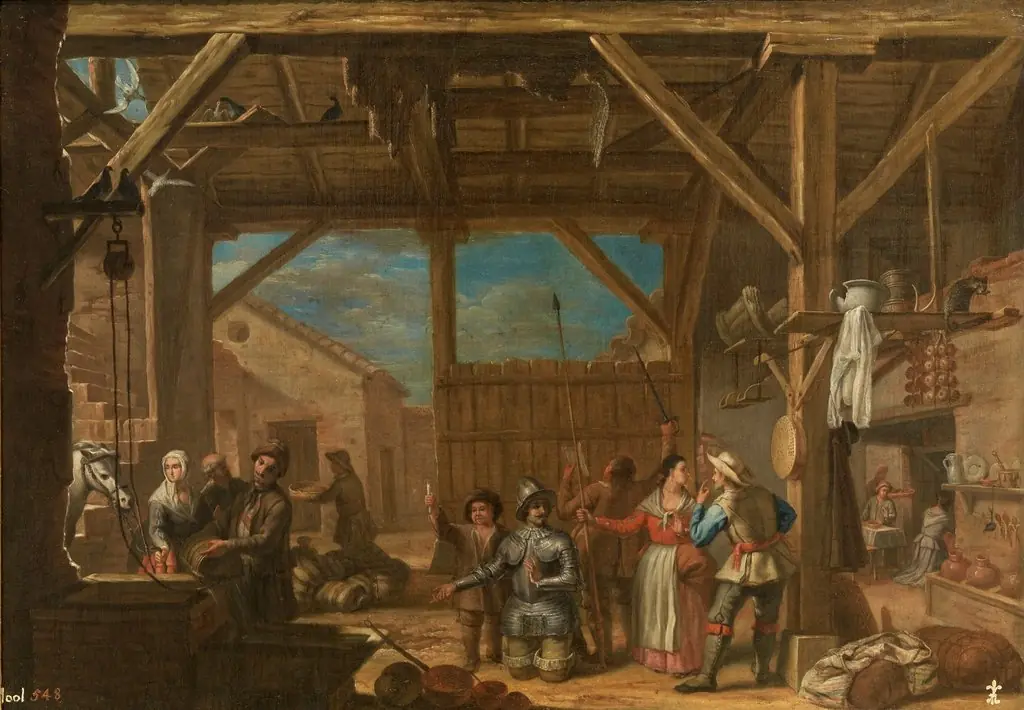 Don Quixote Dubbed a Knight