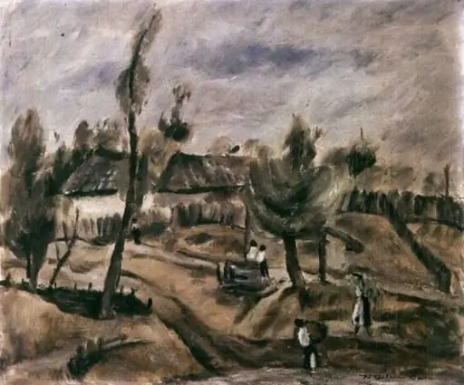 Peisaj, by Dona Niculina Delavrancea