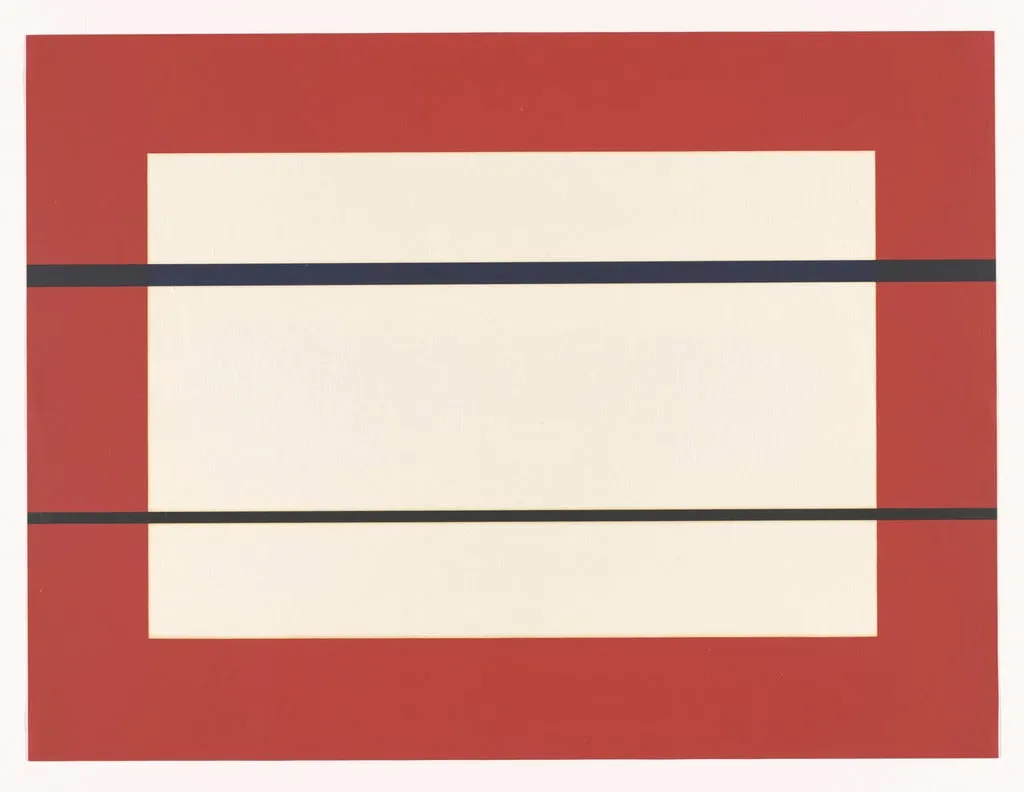 Untitled, by Donald Judd, ink, 1990