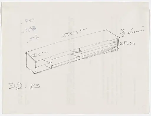 Untitled, by Donald Judd