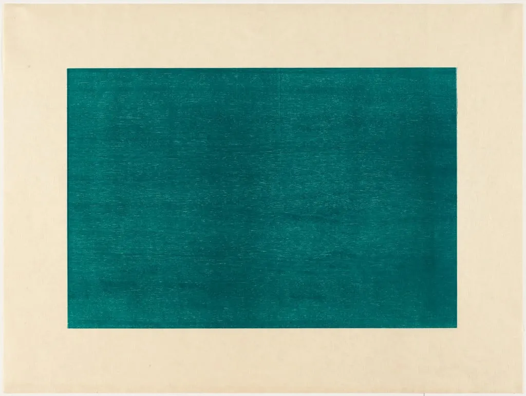 Untitled, by Donald Judd, ink, 1986