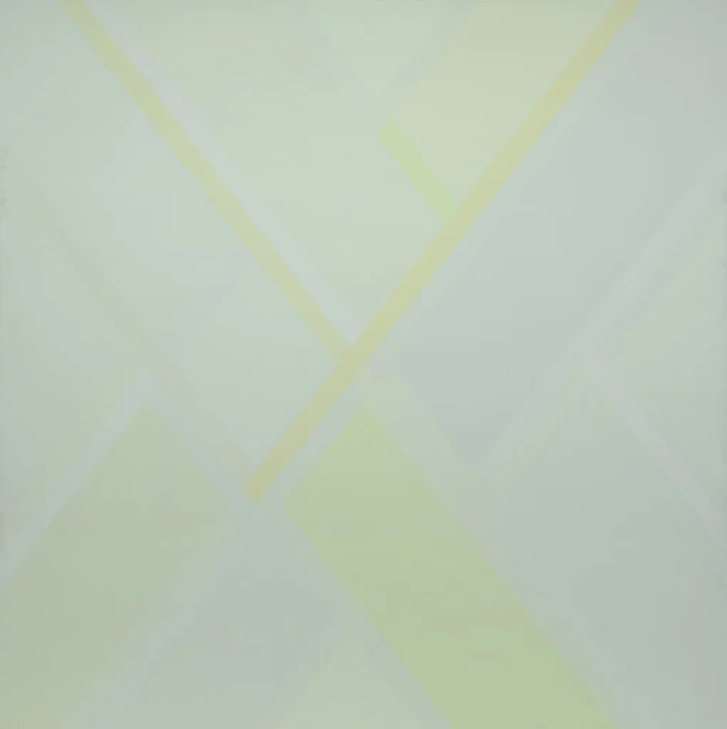 Untitled, by Donald Kaufman, paint, 1968