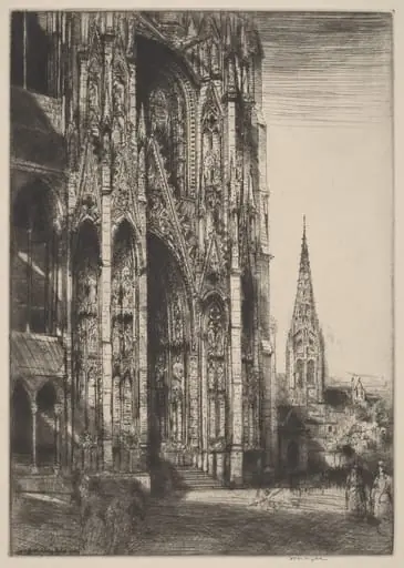 Gothic Night, by Donald Shaw MacLaughlan