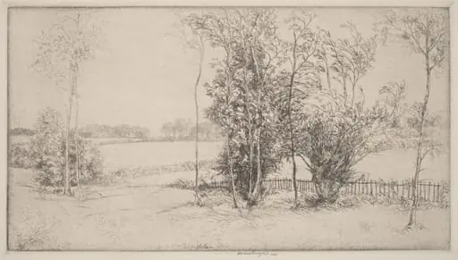 Sussex Landscape, by Donald Shaw MacLaughlan