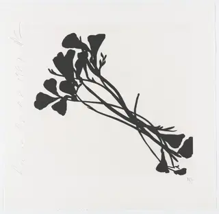 Untitled, by Donald Sultan, 1987