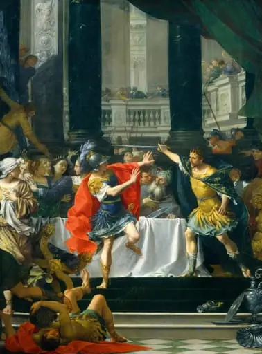 Alexander the Great Threatened by His Father, by Donato Creti