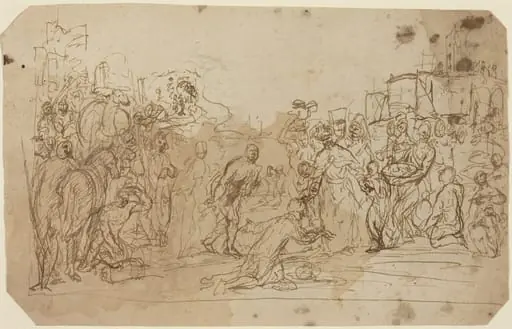 The Adoration of the Magi [recto], by Donato Creti