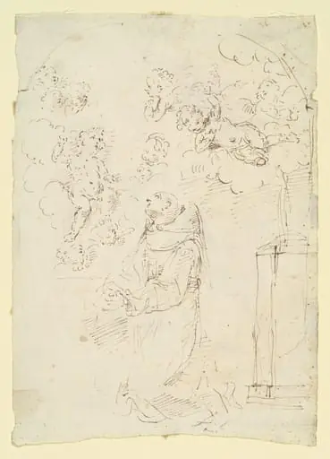 Vision of Saint Anthony of Padua, by Donato Creti