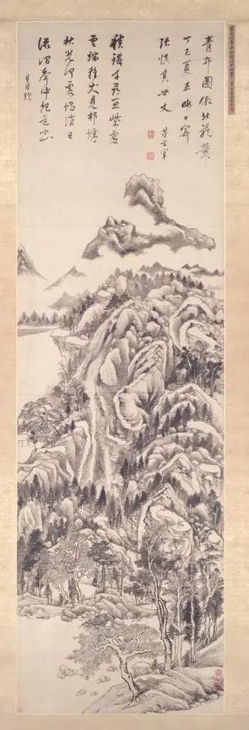 Mt. Qingbian, by Dong Qichang