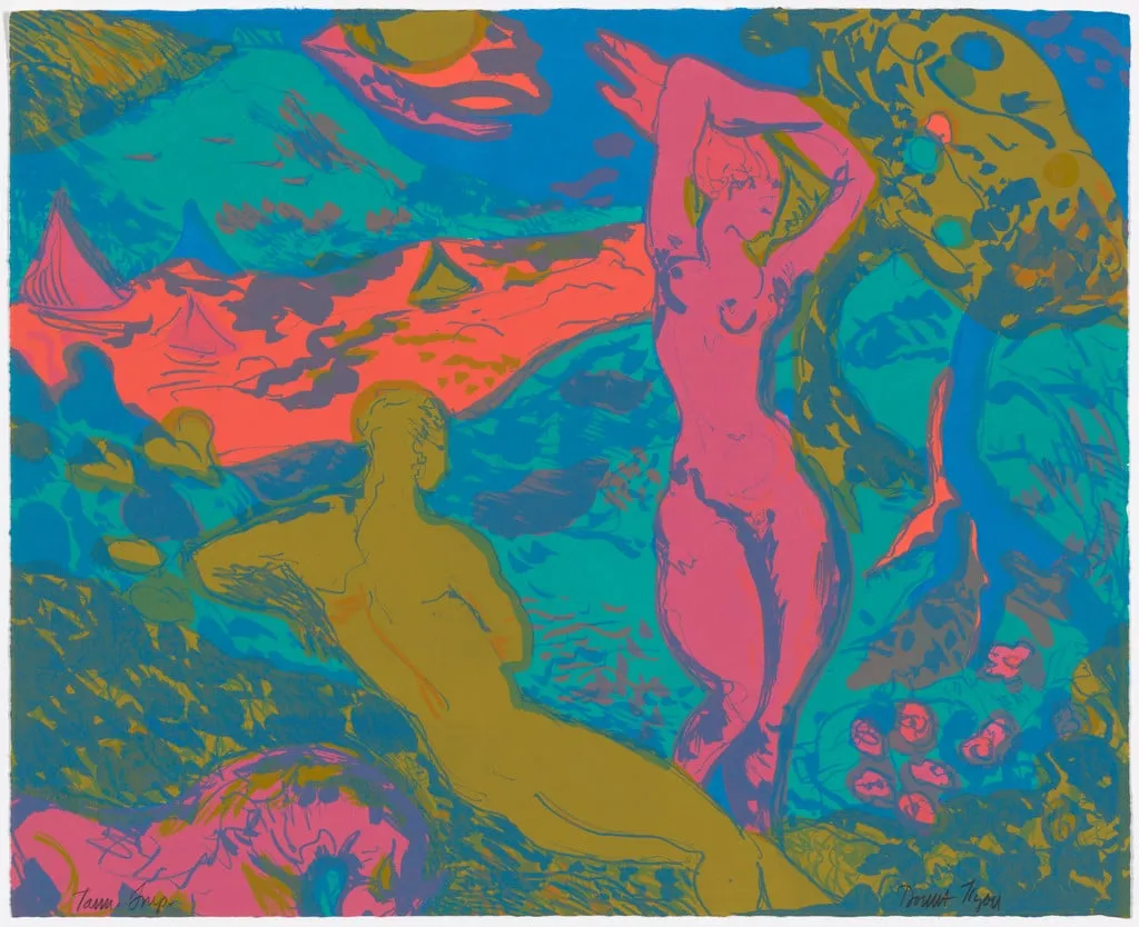 Untitled, by Donna Tryon, ink, 1967