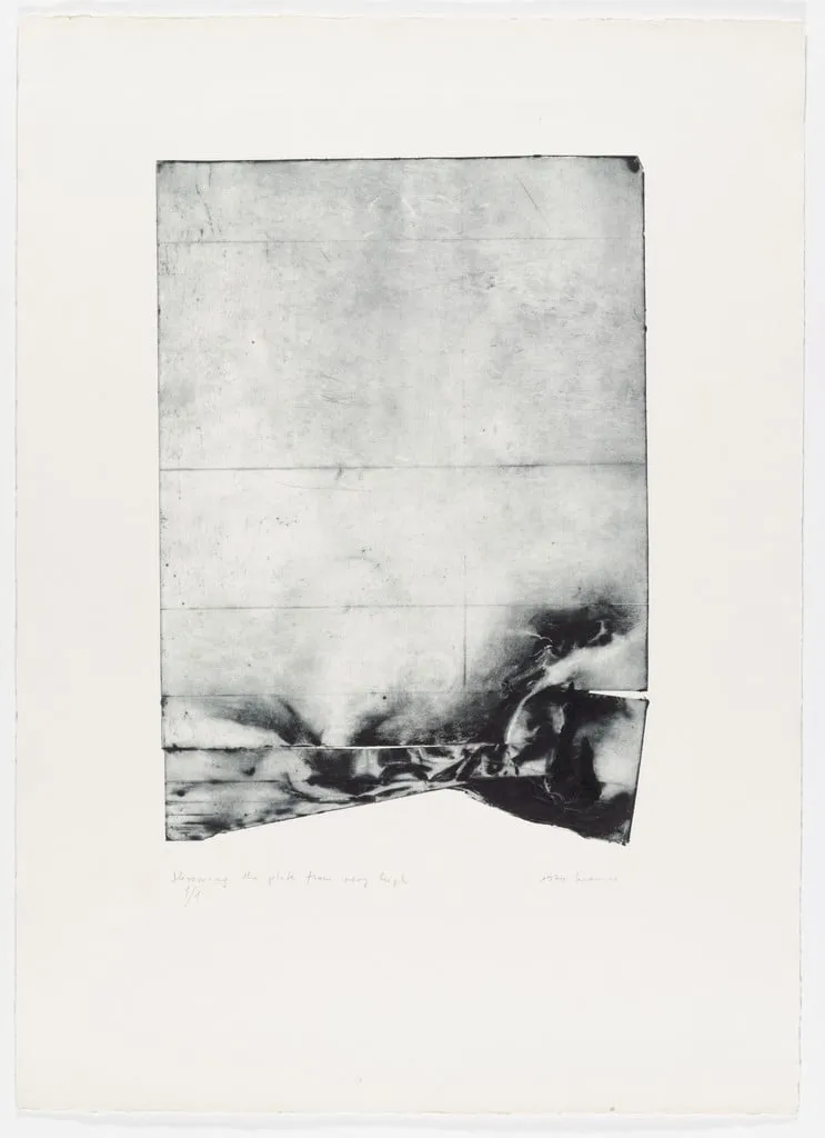 Untitled, by Dóra Maurer, ink, 1970