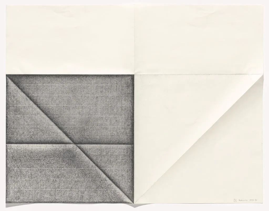 Untitled, by Dóra Maurer, graphite, 1978