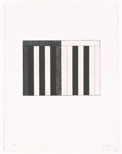 Untitled, by Doris Simmelink Brice Marden