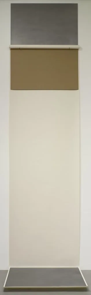 Untitled, by Dorothea Rockburne, graphite, 1970