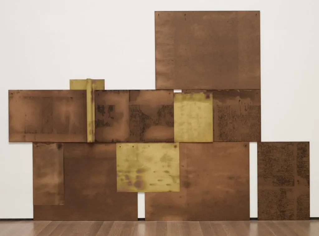 Untitled, by Dorothea Rockburne, oil, 1971
