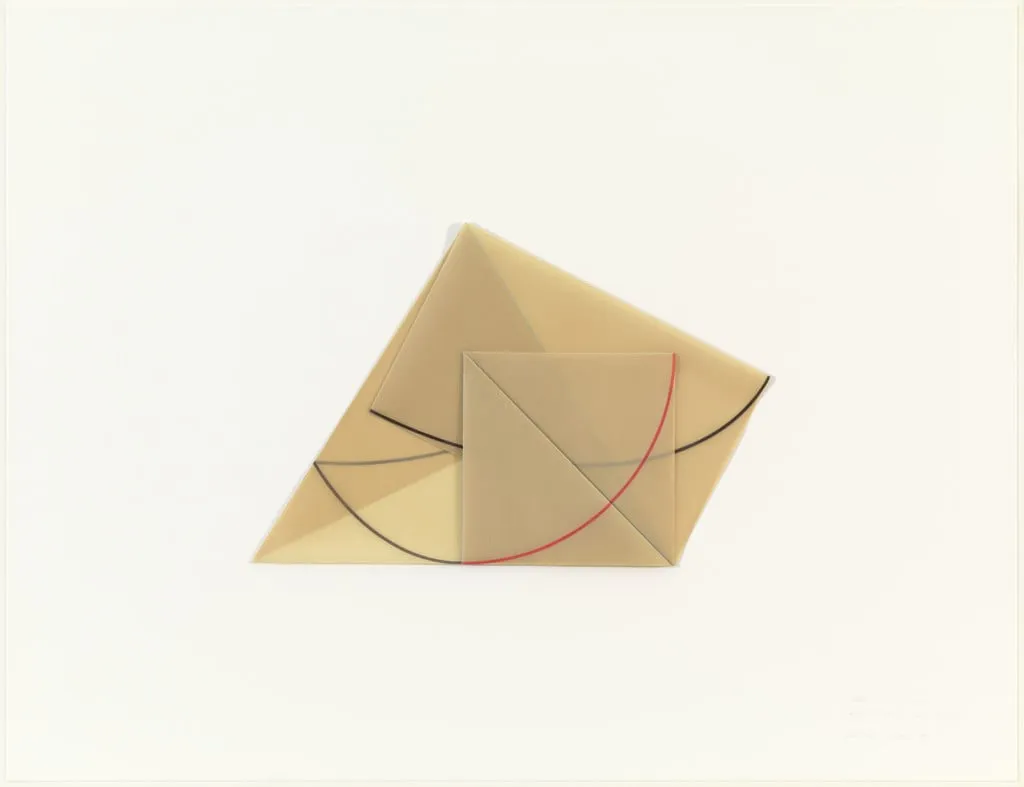 Untitled, by Dorothea Rockburne, graphite, 1978