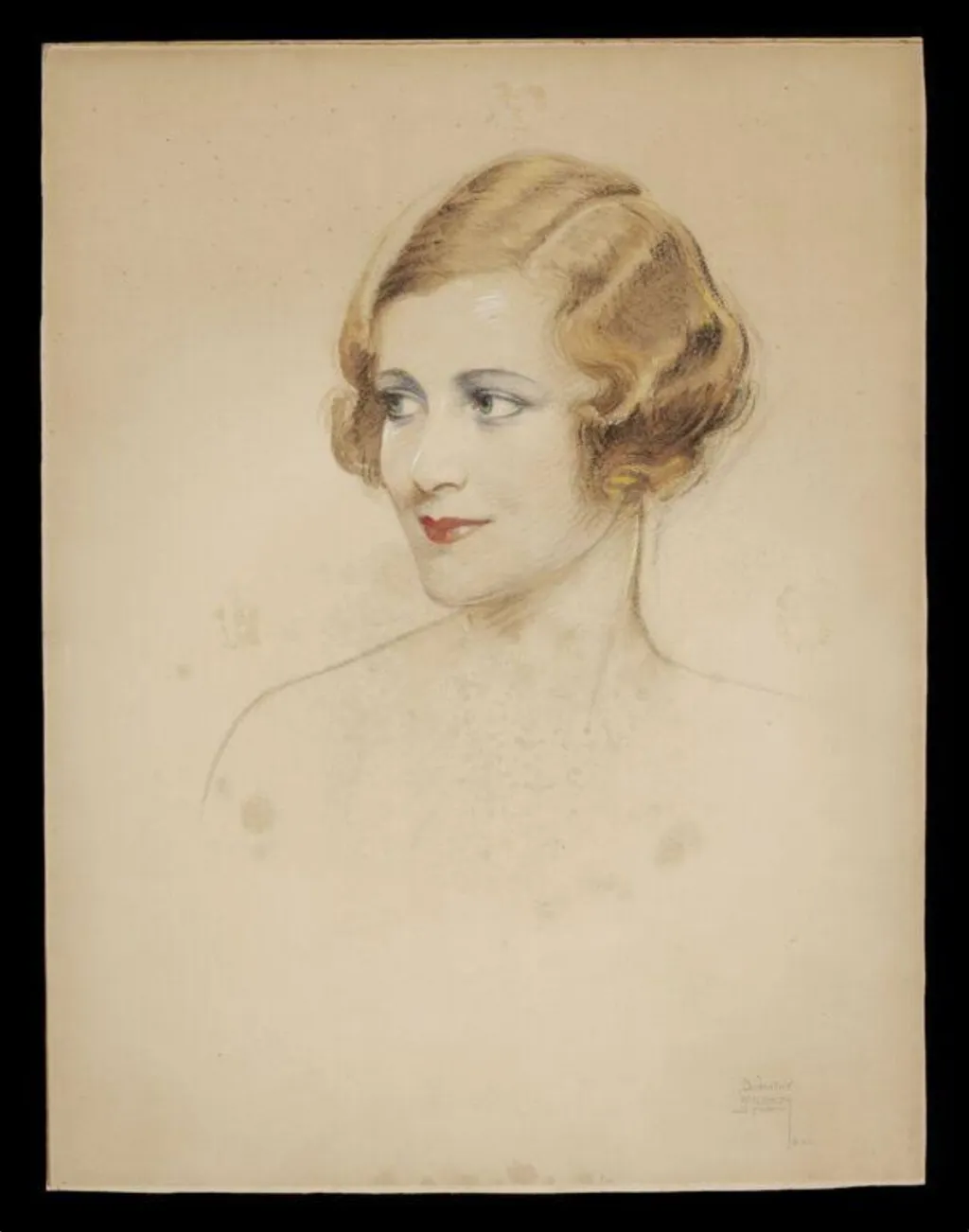 Untitled, by Dorothy Wilding, paint, 1914