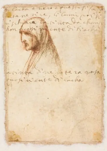 Bust-Length Profile of an Old Woman (verso), by Dosso Dossi