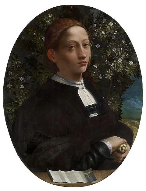 Lucrezia Borgia, Duchess of Ferrara, by Dosso Dossi