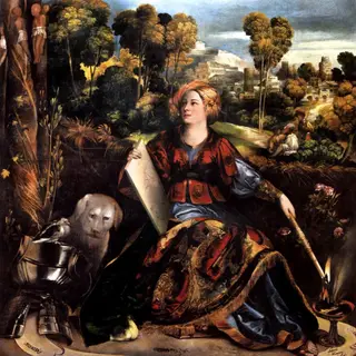 Melissa, by Dosso Dossi, 1522