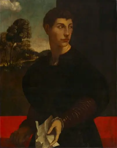 Portrait of a Young Man, by Dosso Dossi