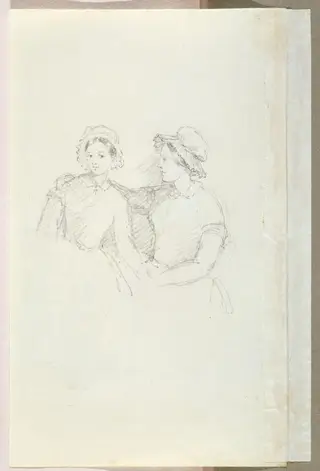 drawing from Ionides Album