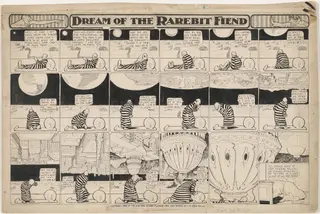 Dream of the Rarebit Fiend: Here Comes Washington, by Winsor McCay