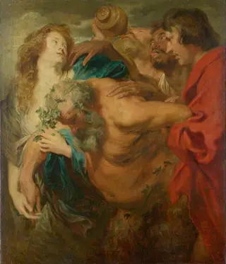 Drunken Silenus, by Anthony van Dyck