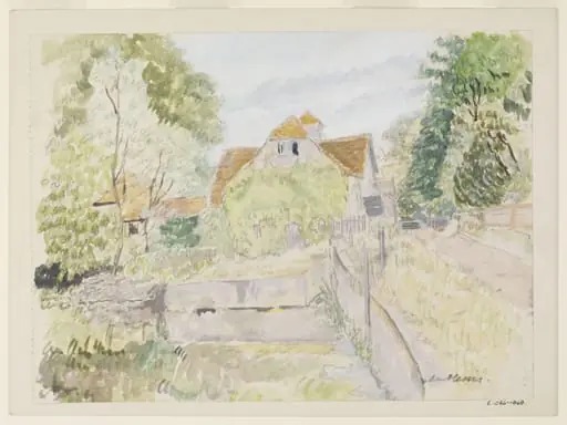 Old Mill, Mapledurham, by Du Plessis